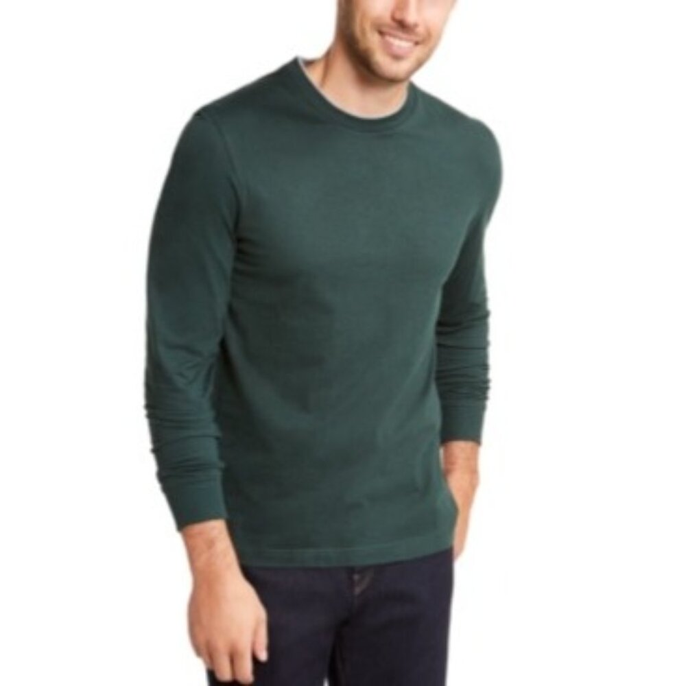 Club Room Men’s Cotton Crewneck T-Shirt Pine Groove NWT Size 3XL